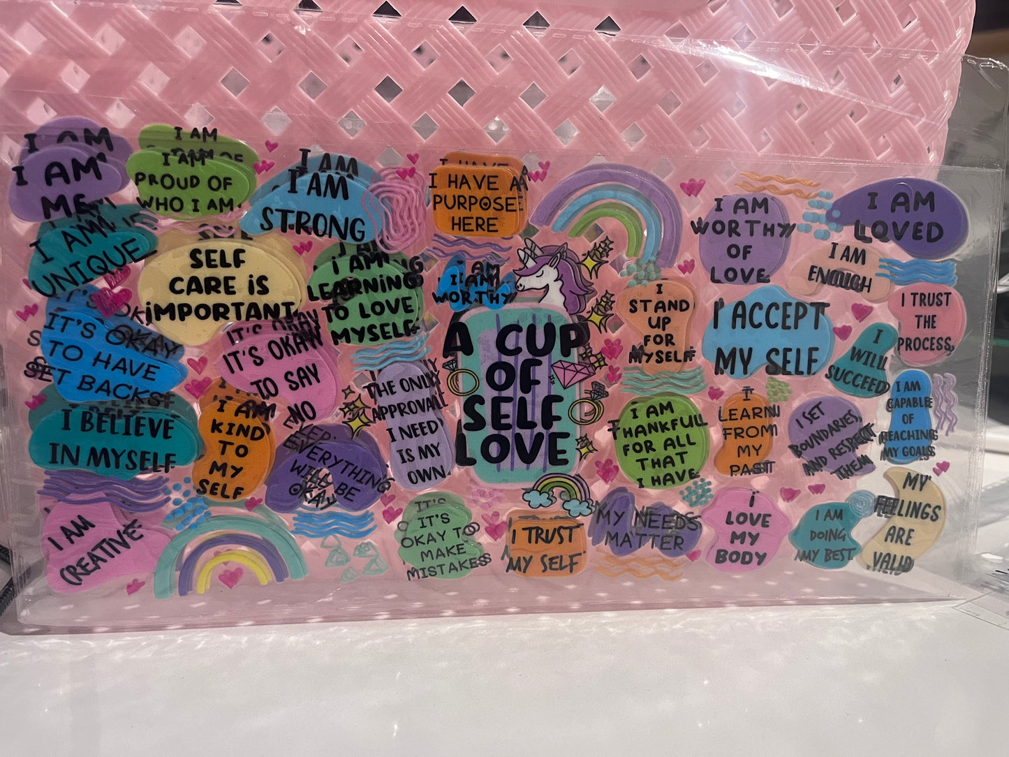 AFFIRMATIONS UV DTF STICKERS