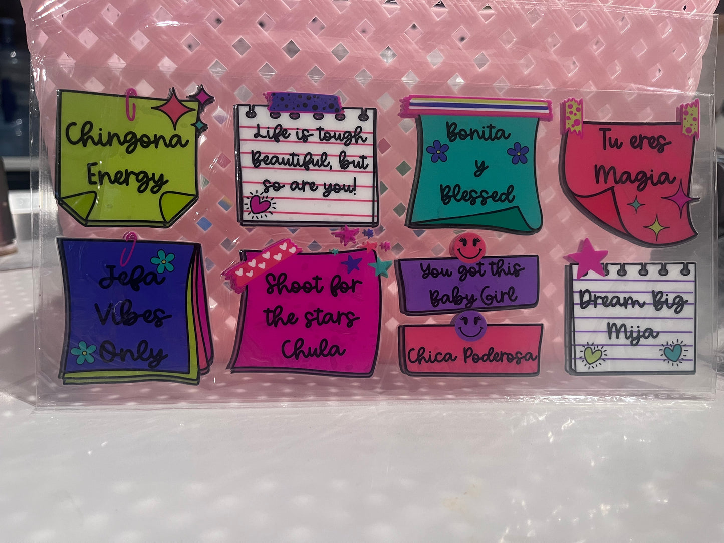 AFFIRMATIONS UV DTF STICKERS