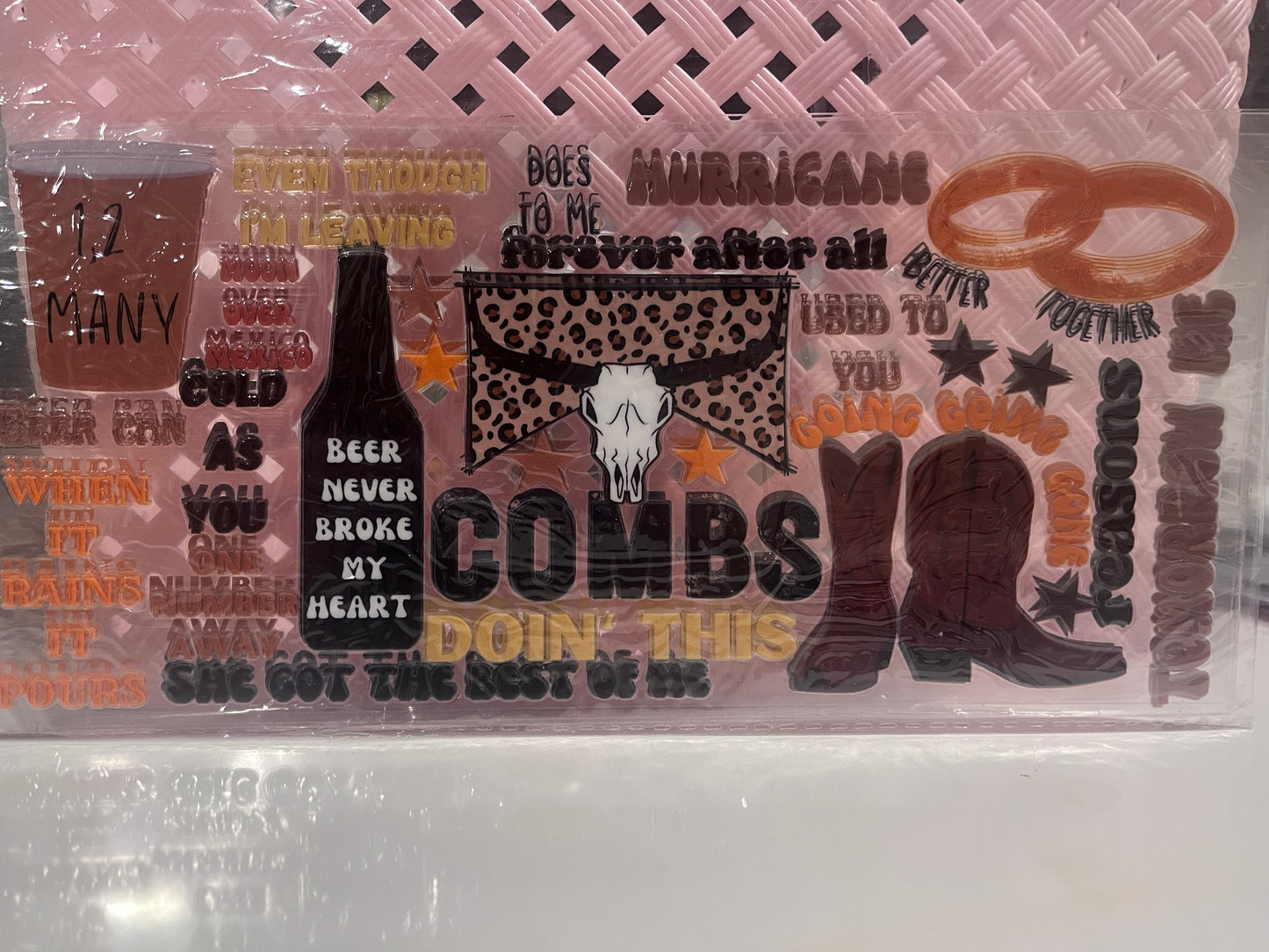 CELEBRATIES UV DTF STICKERS
