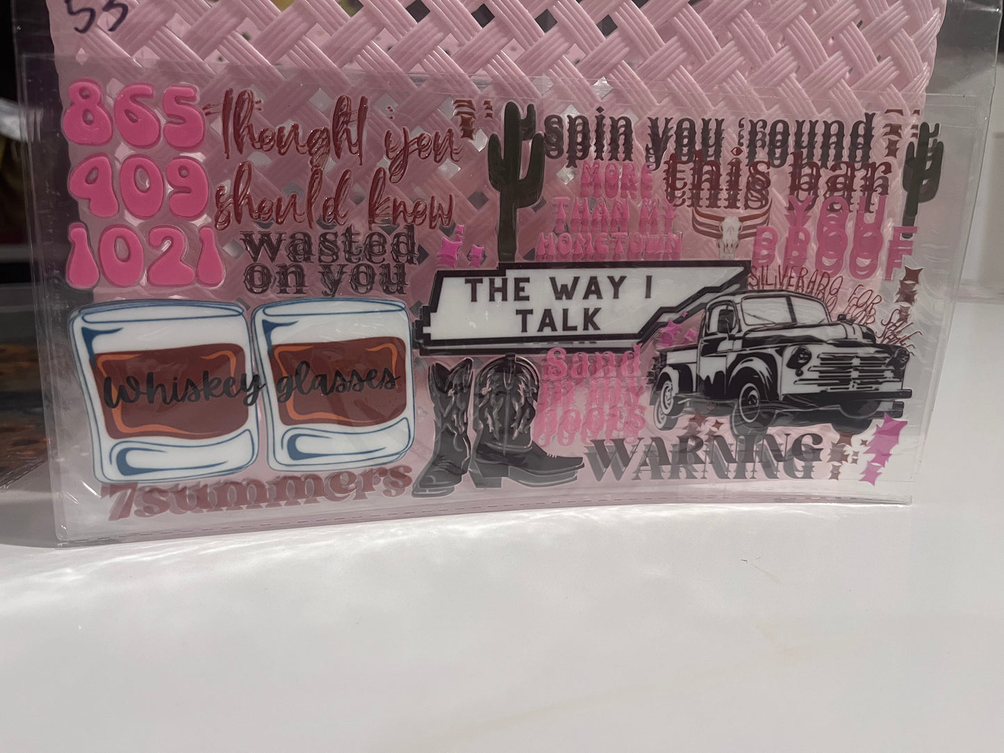 COUNTRY UV DTF STICKERS