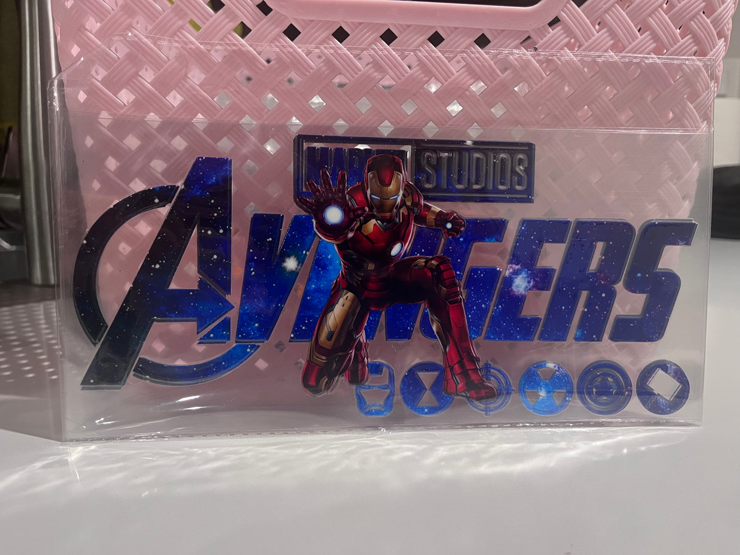 SUPER HEROES UV DTF STICKER